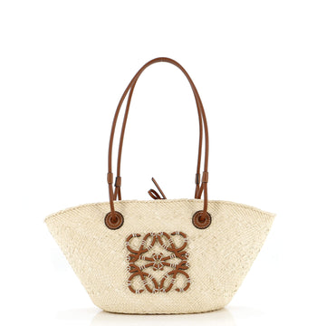Loewe Anagram Basket Tote Raffia Small