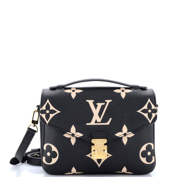 Louis Vuitton Pochette Metis Bicolor Monogram Empreinte Giant