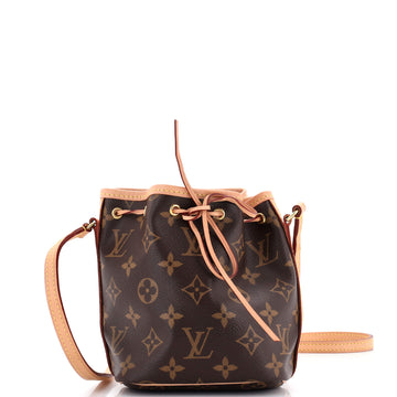 Louis Vuitton Noe Handbag Monogram Canvas Nano
