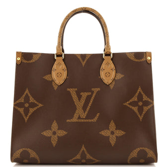 Louis Vuitton OnTheGo Tote Reverse Monogram Giant MM