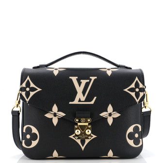 Louis Vuitton Pochette Metis Bicolor Monogram Empreinte Giant