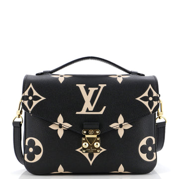 Louis Vuitton Pochette Metis Bicolor Monogram Empreinte Giant