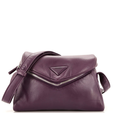 Prada Padded Signaux Shoulder Bag Nappa Leather Medium