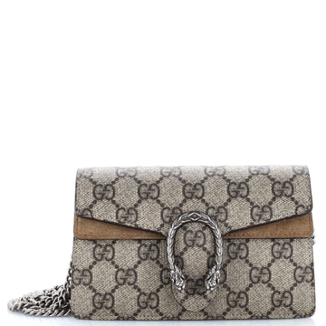 Gucci Dionysus Bag GG Coated Canvas Super Mini