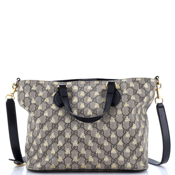Gucci Convertible Soft Tote Printed GG Coated Canvas Small