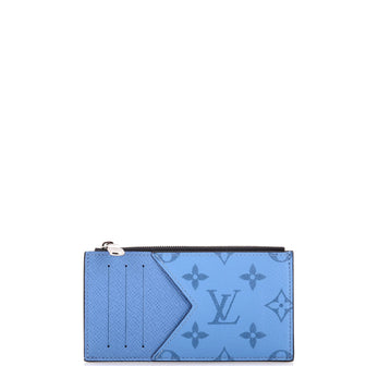 Louis Vuitton Coin Card Holder Monogram Taigarama