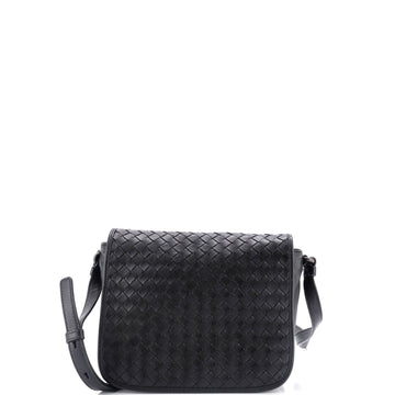 Bottega Veneta Expandable Chain Crossbody Bag Intrecciato Nappa Small