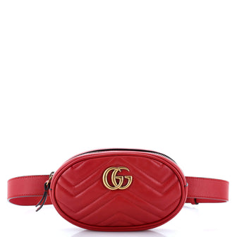Gucci GG Marmont Belt Bag Matelasse Leather