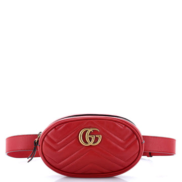 Gucci GG Marmont Belt Bag Matelasse Leather