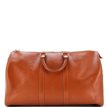 Louis Vuitton Keepall Bag Epi Leather 45