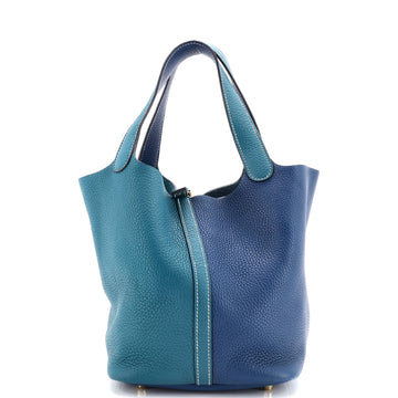 Hermes Picotin Lock Bag Clemence MM