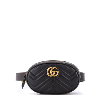 Gucci GG Marmont Belt Bag Matelasse Leather