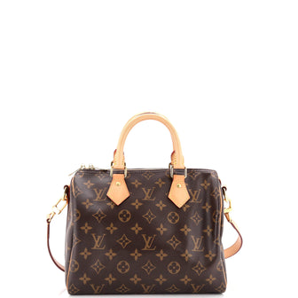 Louis Vuitton Speedy Bandouliere Bag Monogram Canvas 25