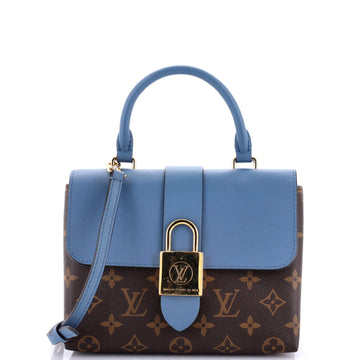 Louis Vuitton Locky Handbag Monogram Canvas with Leather BB