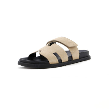 Hermes Men's Chypre Sandals Suede