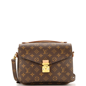 Louis Vuitton Pochette Metis Monogram Canvas East West