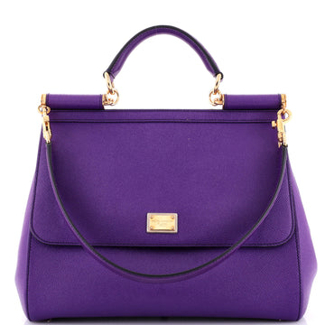 Dolce & Gabbana Miss Sicily Bag Leather Large