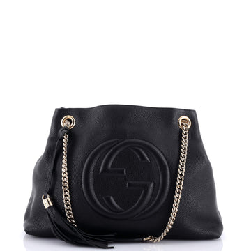 Gucci Soho Chain Strap Shoulder Bag Leather Medium
