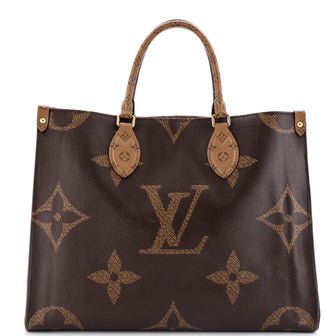 Louis Vuitton OnTheGo Tote Reverse Monogram Giant MM