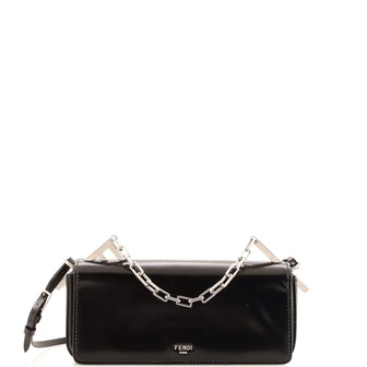 Fendi First Sight Cluth Bag Leather