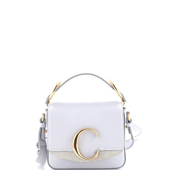 Chloe C Flap Bag Leather Mini