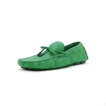 Louis Vuitton Men's LV Driver Moccasin Loafers Monogram Leather