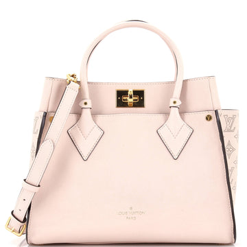 Louis Vuitton On My Side Tote Mahina Leather MM