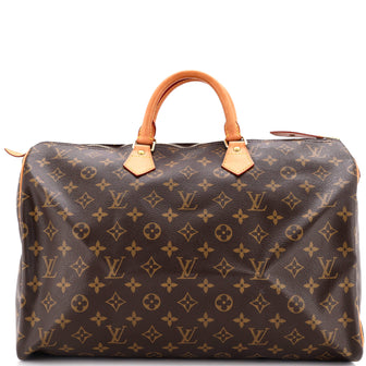 Louis Vuitton Speedy Handbag Monogram Canvas 40