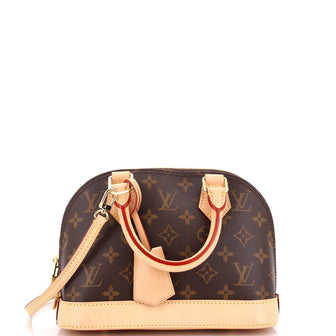 Louis Vuitton Alma Handbag Monogram Canvas BB