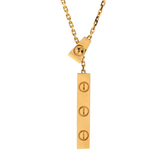 Cartier Love Lariat Necklace 18K Yellow Gold