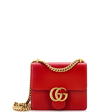 Gucci GG Marmont Chain Shoulder Bag Leather Small