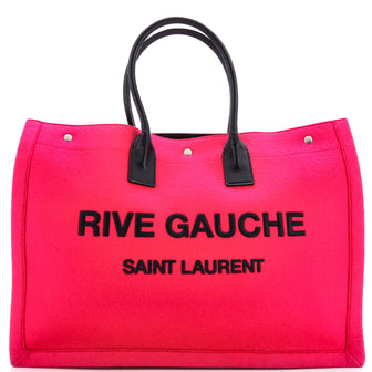 Saint Laurent Rive Gauche Shopper Tote Felt Large