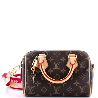 Louis Vuitton Speedy Bandouliere Bag Monogram Canvas 20
