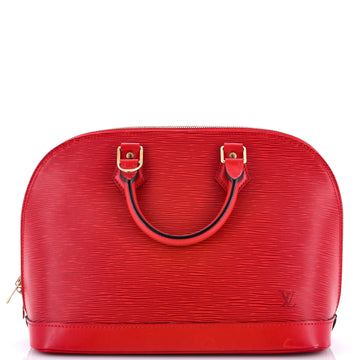 Louis Vuitton Vintage Alma Handbag Epi Leather PM