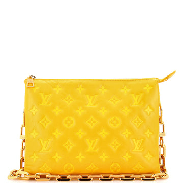 Louis Vuitton Coussin Bag Monogram Embossed Lambskin PM