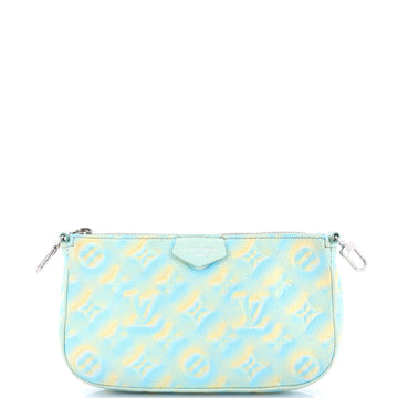 Louis Vuitton Multi Pochette Accessoires Pouch Stardust Monogram Empreinte Leather Small