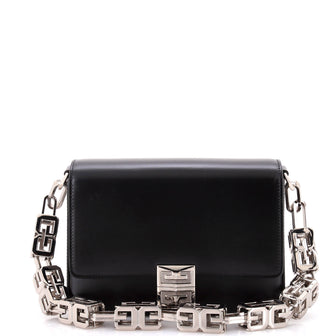 Givenchy 4G Cube Chain Shoulder Bag Leather Medium