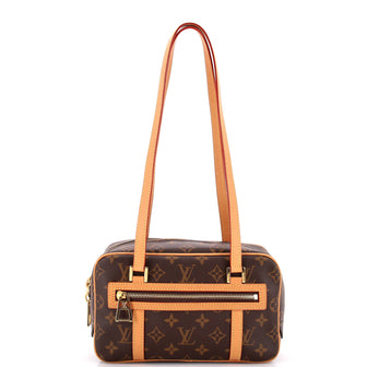 Louis Vuitton Cite Handbag Monogram Canvas MM