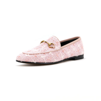 Gucci Women's Jordaan Loafers Tweed