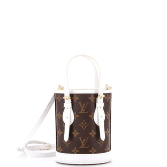 Louis Vuitton Bucket Bag LV Match Monogram Canvas Nano