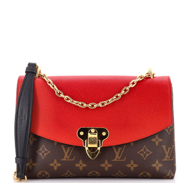 Louis Vuitton Saint Placide Handbag Monogram Canvas and Leather