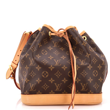 Louis Vuitton Noe Handbag Monogram Canvas Large