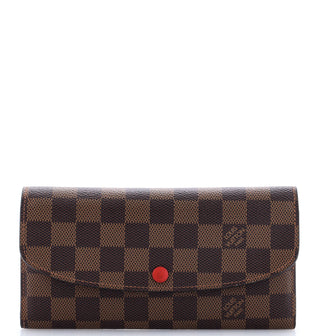 Louis Vuitton Emilie Wallet Damier