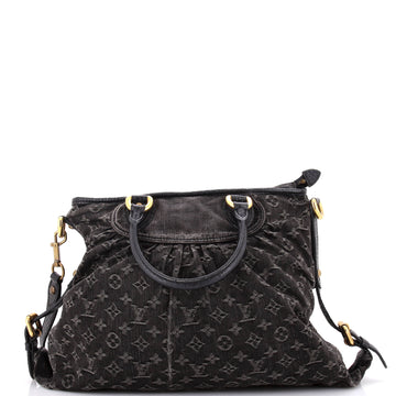 Louis Vuitton Neo Cabby Handbag Denim MM