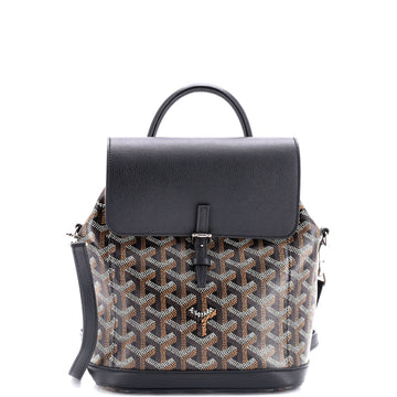 Goyard Alpin Backpack Coated Canvas Mini