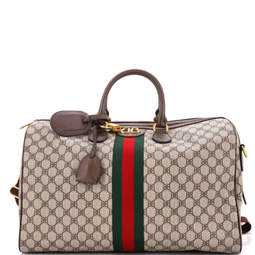 Balenciaga x Gucci The Hacker Project Duffle Bag BB Coated Canvas Medium