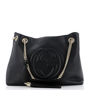 Gucci Soho Chain Strap Shoulder Bag (Outlet) Leather Medium