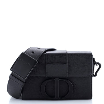 Christian Dior Ultra Matte 30 Montaigne Box Bag Leather