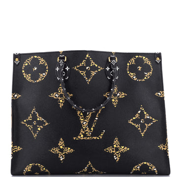 Louis Vuitton OnTheGo Tote Limited Edition Jungle Monogram Giant GM