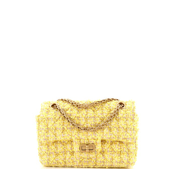Chanel Reissue 2.55 Flap Bag Quilted Tweed Mini